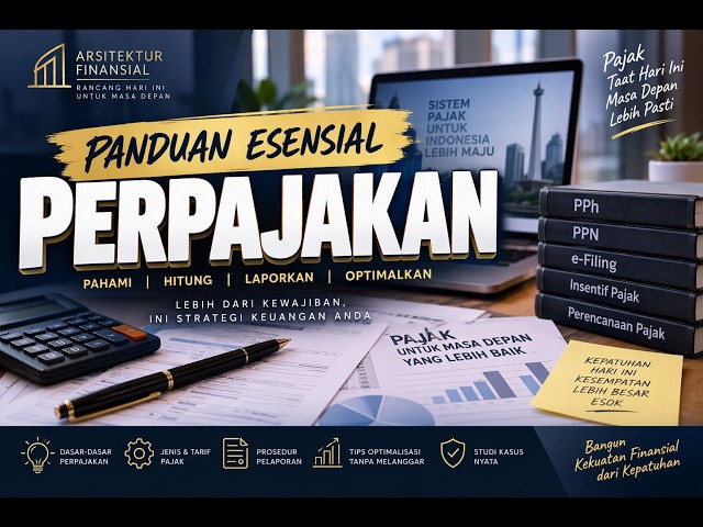 🔴Bedah Perpajakan #01 | Panduan Umum: NPWP, EFIN, PKP, PPN In, PPN Out, SPT