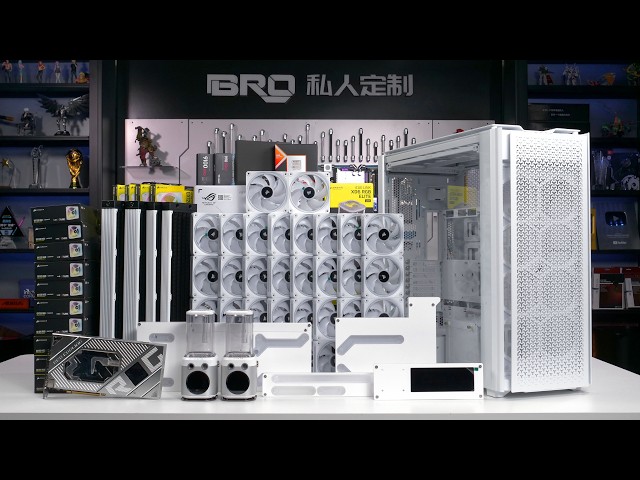 「BRO」Liquid Metal & Custom Dual Loops: Engineering the Ultimate White Monster.|CORSAIR 9000D#pcbuild